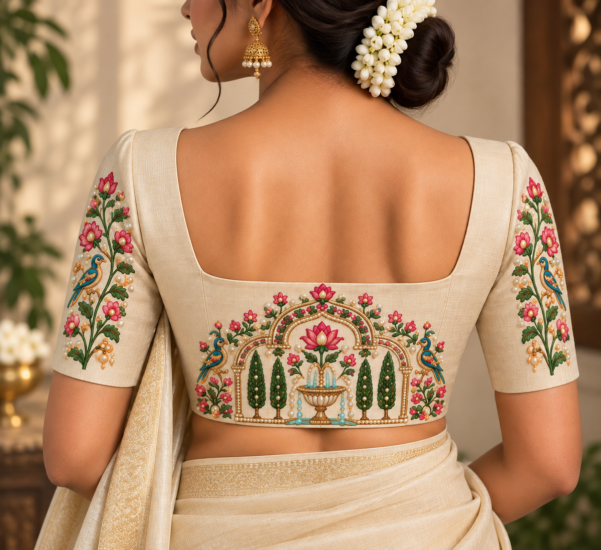 Mughal Garden Design 2 - DTF Sticker