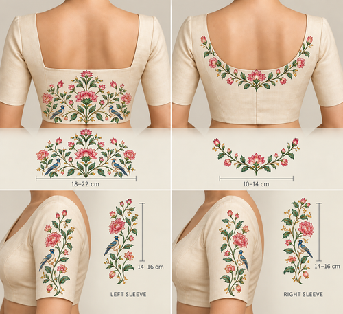 Mughal Garden Design 1 - DTF Sticker