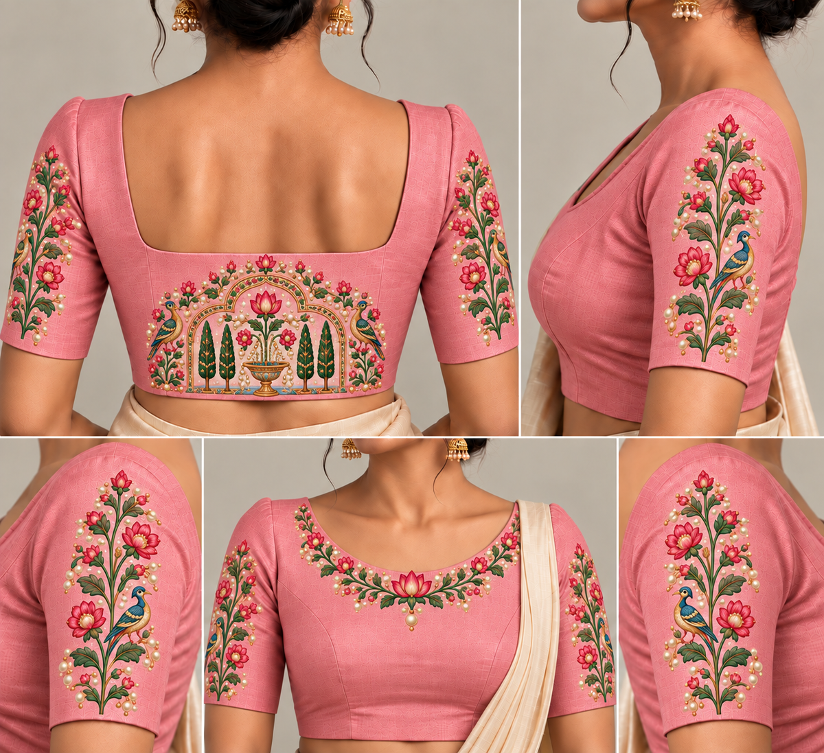 Mughal Garden Design 2 - DTF Sticker