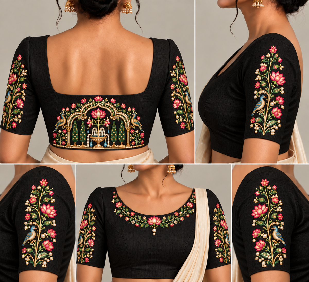 Mughal Garden Design 2 - DTF Sticker